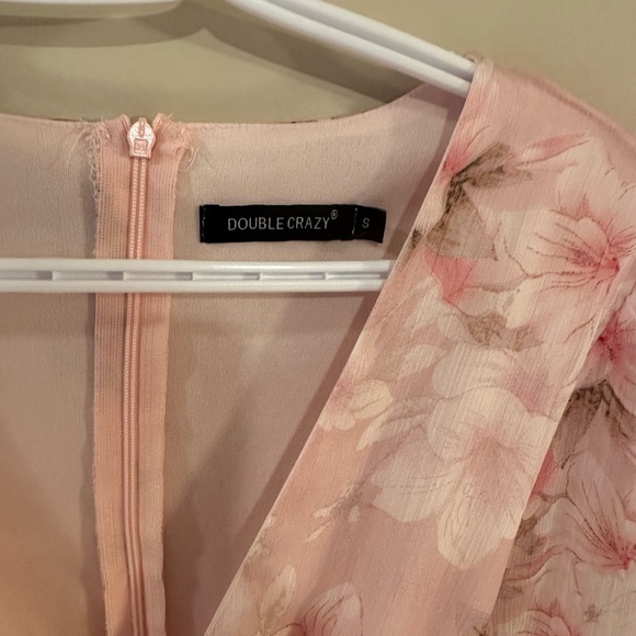 Floral Deep V Dress - Picture 2 of 2